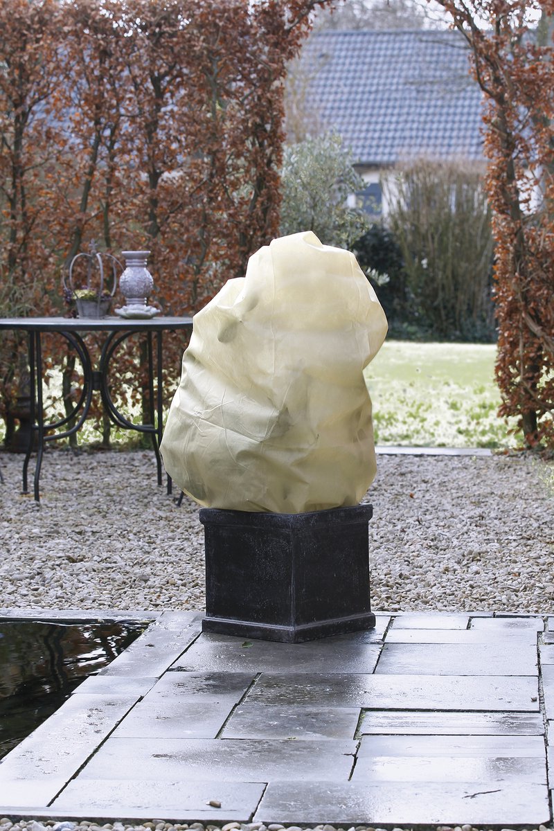 Naturwinterabdeckung mit Schnur, für Pflanzen 1,50 m x Ø