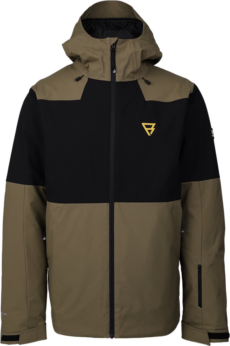Brunotti stores heren ski jas | dusky green