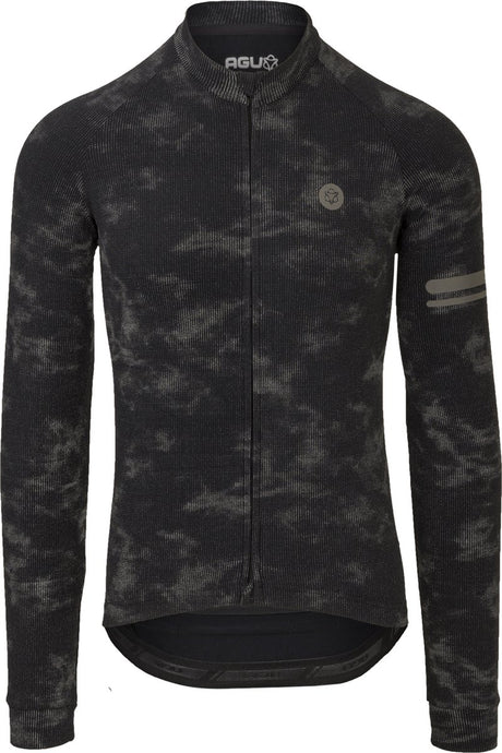 Agu reflective fietsshirt lange mouwen essential heren - reflection - maat l