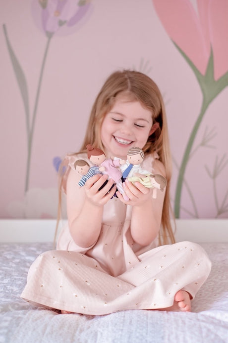 Bonikka kleine Puppenfamilie.
