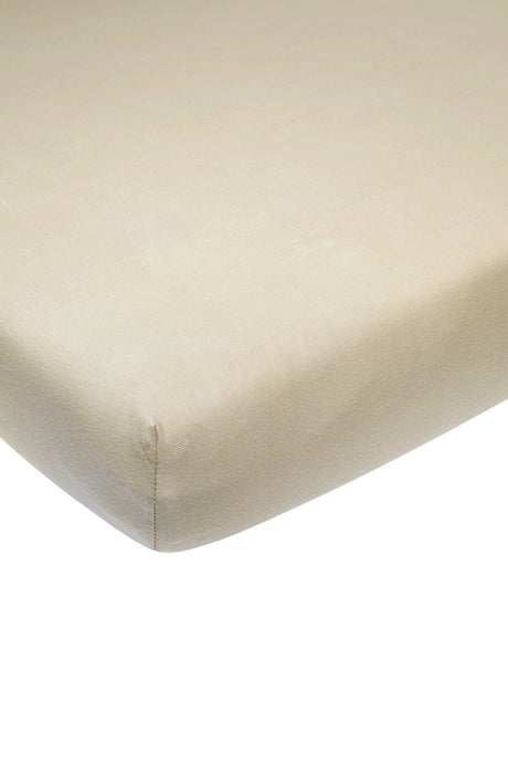 Meyco Baby Uni Spannbetttuchbett – Sand – 60 x 120 cm