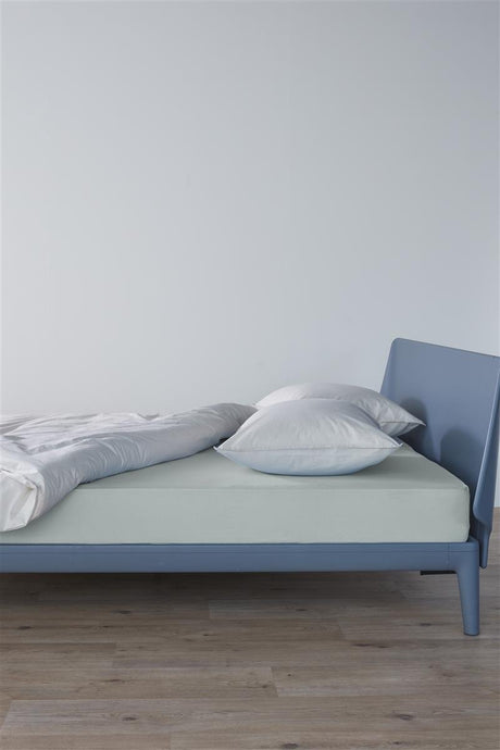 Beddinghouse jersey - topper hoeslaken - 90x200 220 - licht blauw