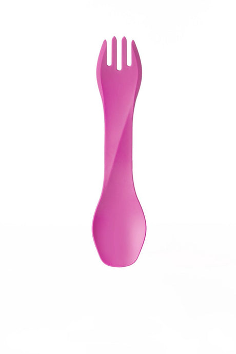 Menschliche Ausrüstung – Gobites Bio – wiederverwendbar – Besteck – Spork – Rosa – Campingbesteck