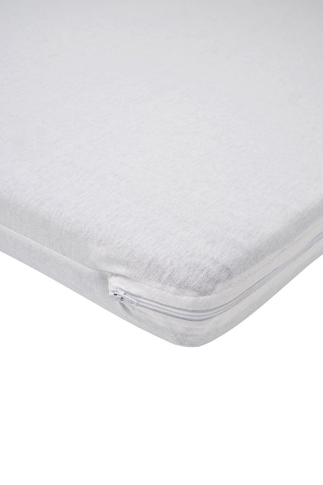 Meyco Baby Meyco Campingbett-Matratzenbezug – 60 x 120 cm – Jersey – Weiß