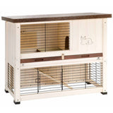 Ferplast Rabbit Hutch Ranch 100 Basic 92x47x81 cm Weiß 57090000