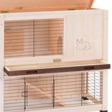 Ferplast Rabbit Hutch Ranch 100 Basic 92x47x81 cm Weiß 57090000