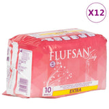 Vidaxl Flufsan Incontinence material for women 120 pcs