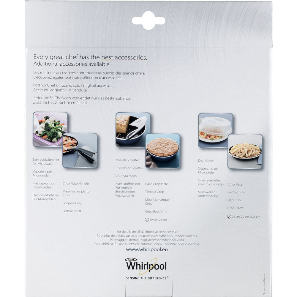 Whirlpool whirlpool crispeed cakevorm 26cm