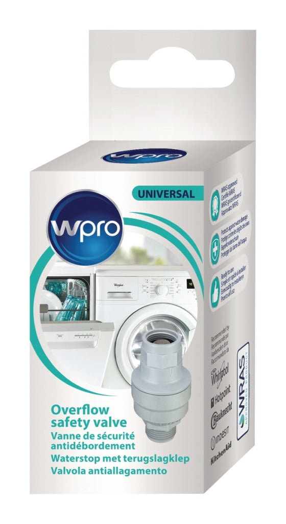 Wpro wpro 484000008591 mechanische aquastop grijs