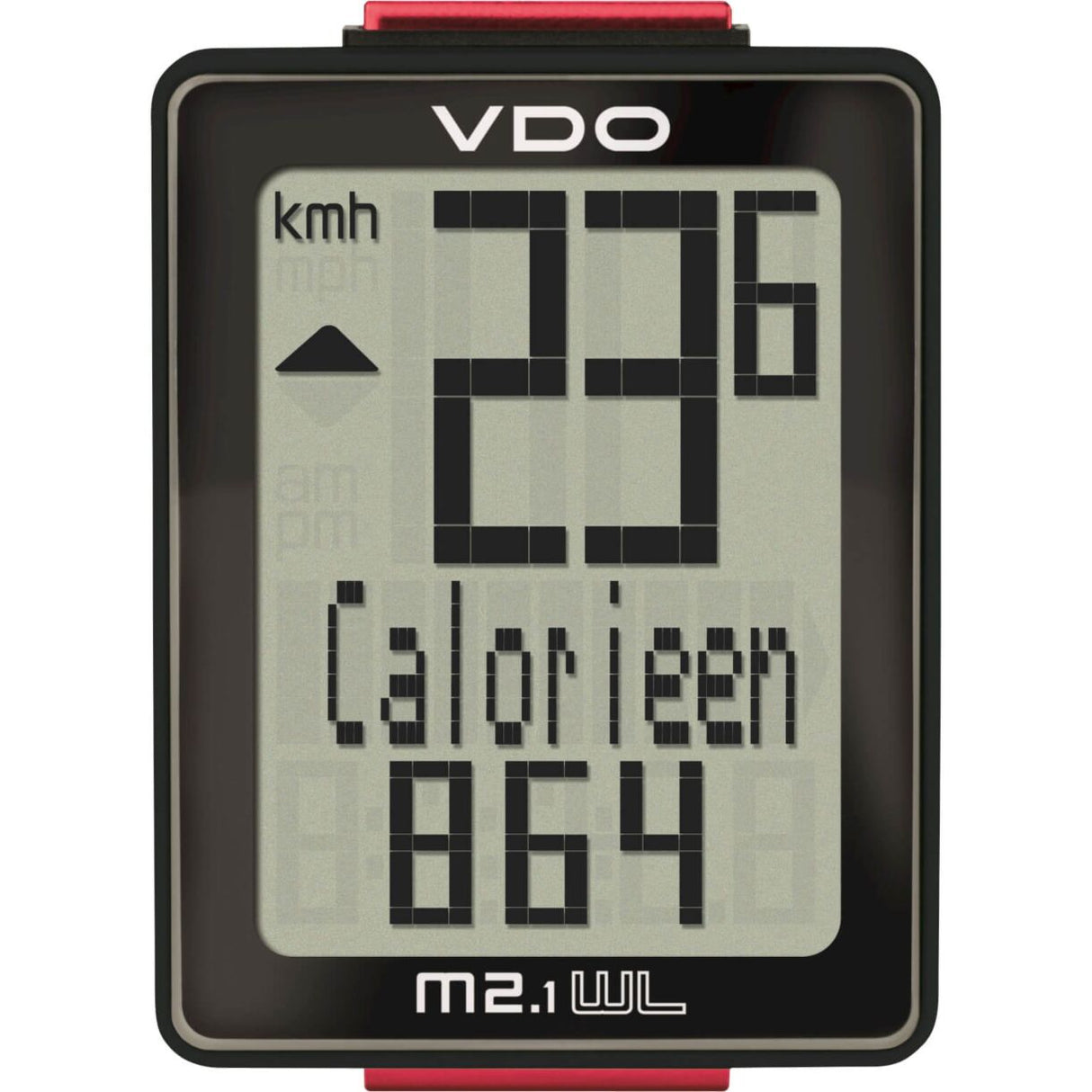 VDO Cycling Computer M2.1 Wl Analog Black 10 Fonctions