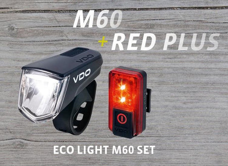 Busch Müller Beleuchtungsset VDO Light M60 USB + Rot plus USB