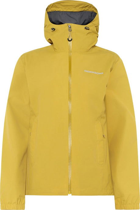 Didriksons Varja Wns JKT 2 Damen-Outdoorjacke – gelber Pollen