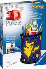 Ravensburger 3D-Puzzle - Bleistiftbox Pokémon - 54 Teile.