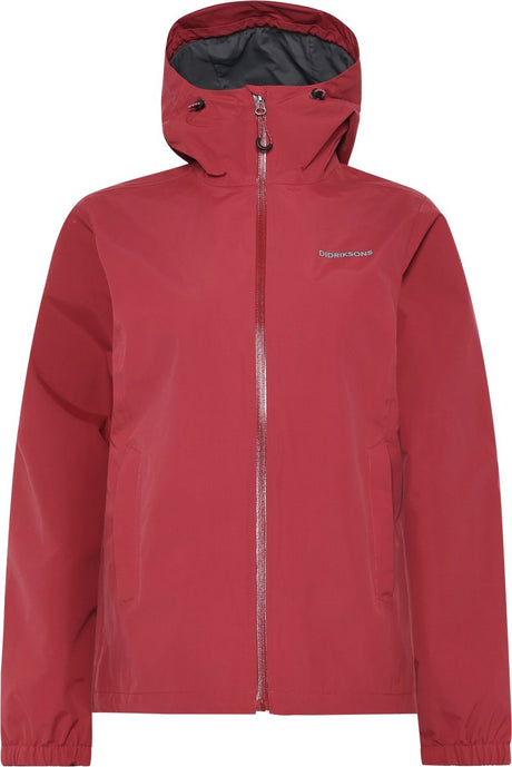 Didriksons Varja Wns JKT 2 Damen Outdoorjacke – Frühlingsrot