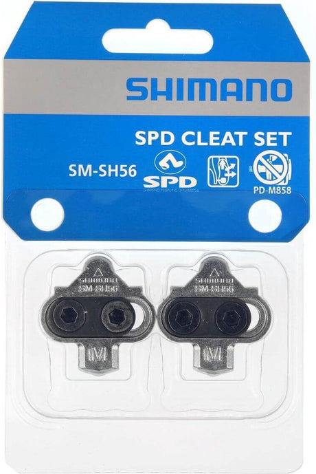 Shimano Schuhplatten SPD Silber SH56 Set