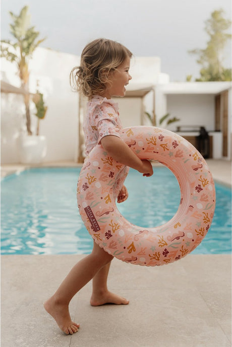 Little Dutch Ocean Dreams rosa Schwimmring, 50 cm