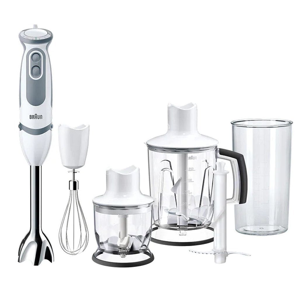 Braun mq5245 Whid Multquick 5 Vario Hand Mixer wäiss Grey