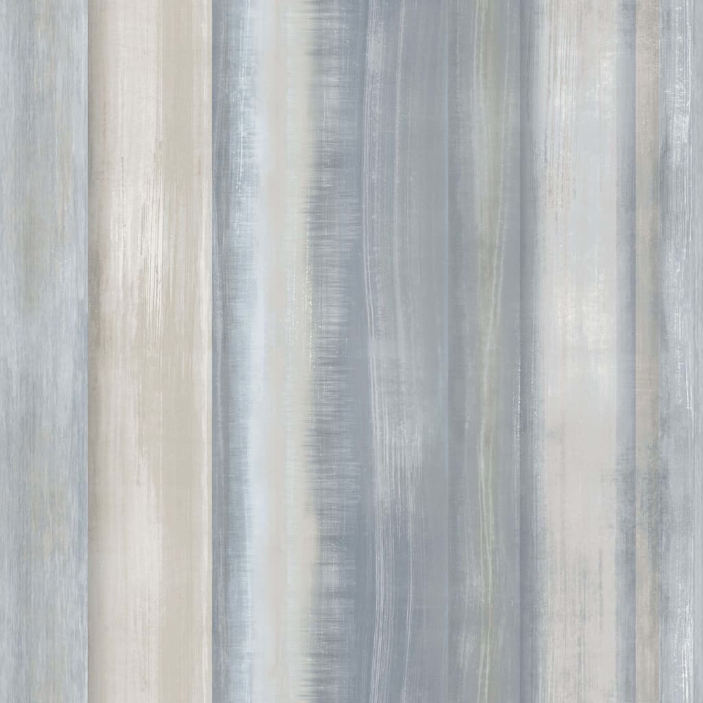 North Wall Evergreen Wallpaper Gradient Stripes Blue