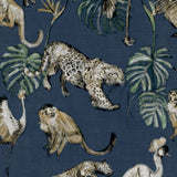 Nordwand Tapete Zero Exotic Tiere blau