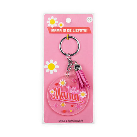 Paperdreams sleutelhanger- mama acryl 6,5x13,5cm
