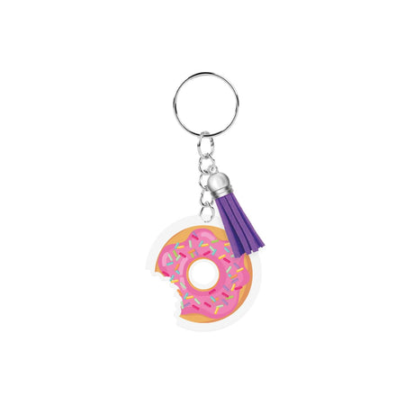 Paperdreams sleutelhanger- donut acryl 6,5x13,5cm
