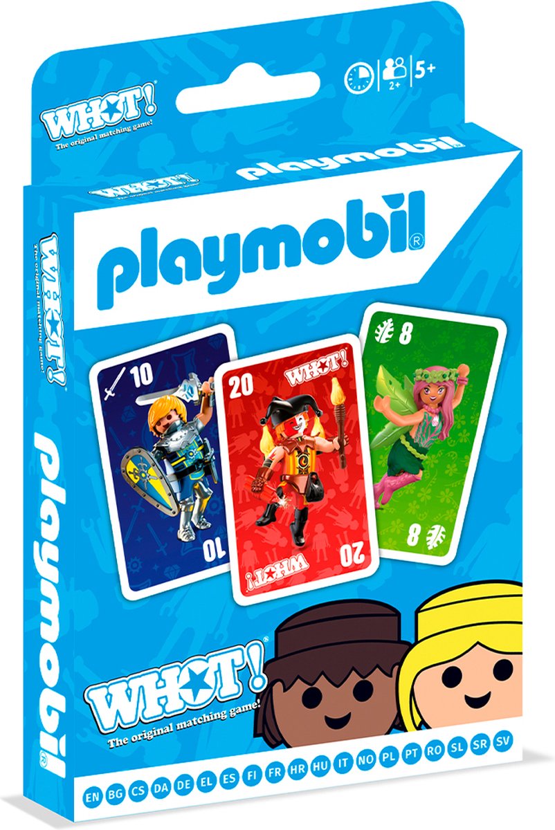 Playmobil winning moves - speelkaarten - whot! (meertalig)
