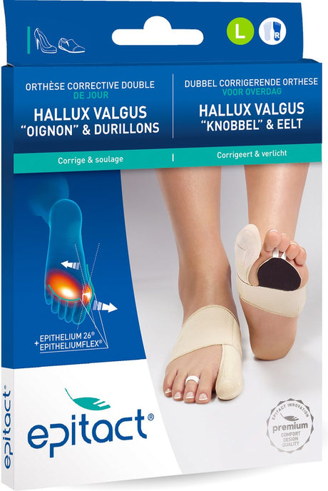 Epitact Hallux Knubbel Kallus rechter Fuß Größe L (1 Stück)