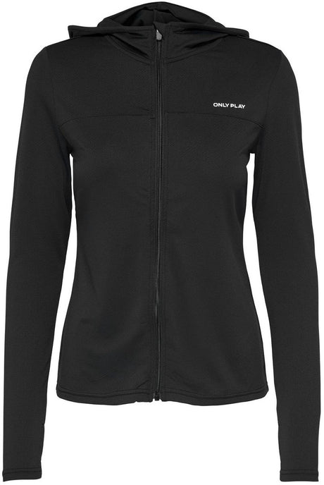 Spielen Sie nur auf Pmila Life Hood FZ LS Top Noos Damen-Top – Schwarz
