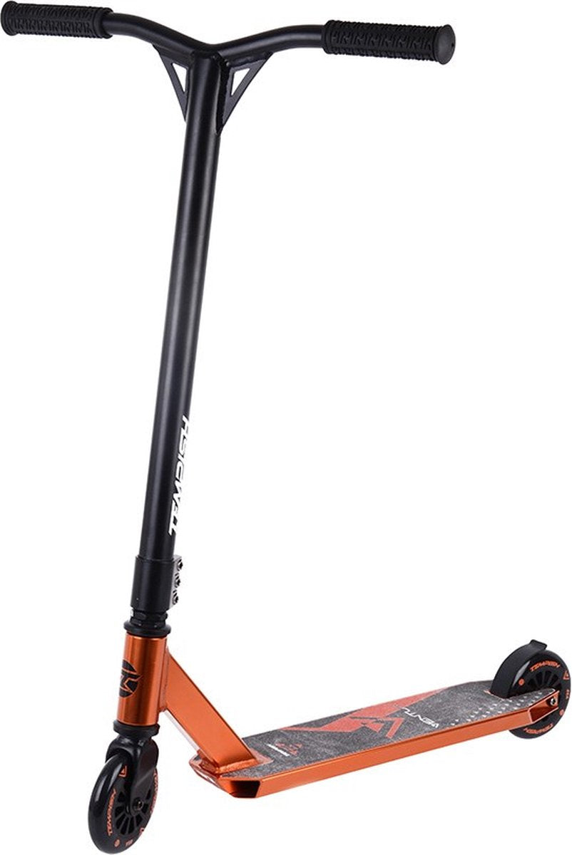 Tempish Ventus Elox Stunt-Scooter Anfänger – Freestyle-Trick-Scooter – 110-mm-Räder – Skatepark-Profi-Scooter – Orange