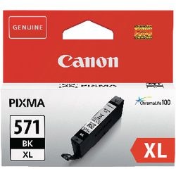 Inktcartridge canon cli-571xl bk zwart