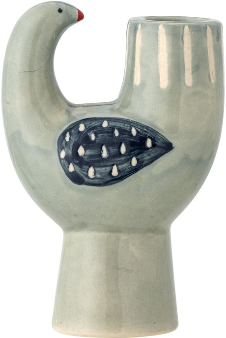 Bloomingville Trudy Kerzenhalter – Blau – Steingut