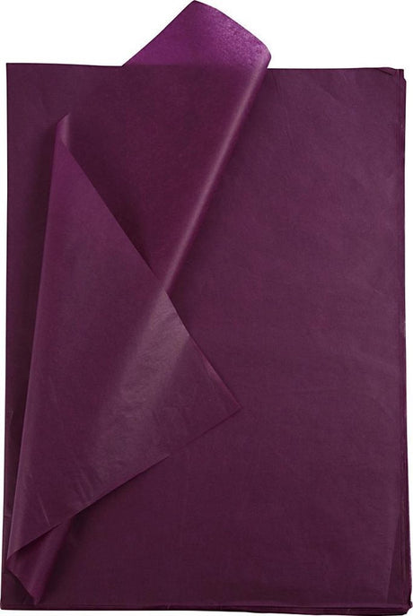 Creativ Company Creotime Seidenpapier 50 x 70 cm Papier lila 25 Stück