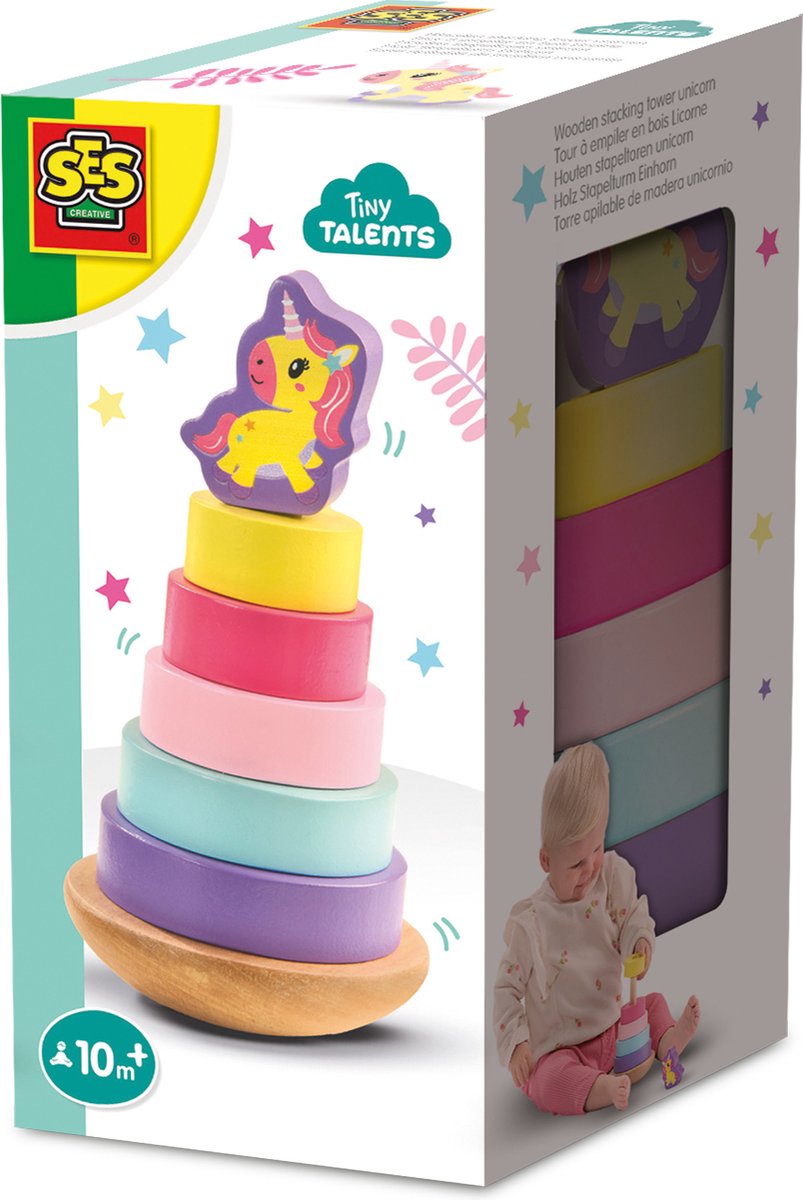 Ses Holzstapelturm Einhorn
