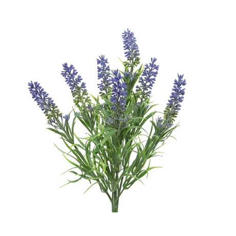 Decoris Kunstblume Lavendel 13x13x34cm lila