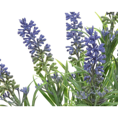 Decoris Kunstblume Lavendel 13x13x34cm lila