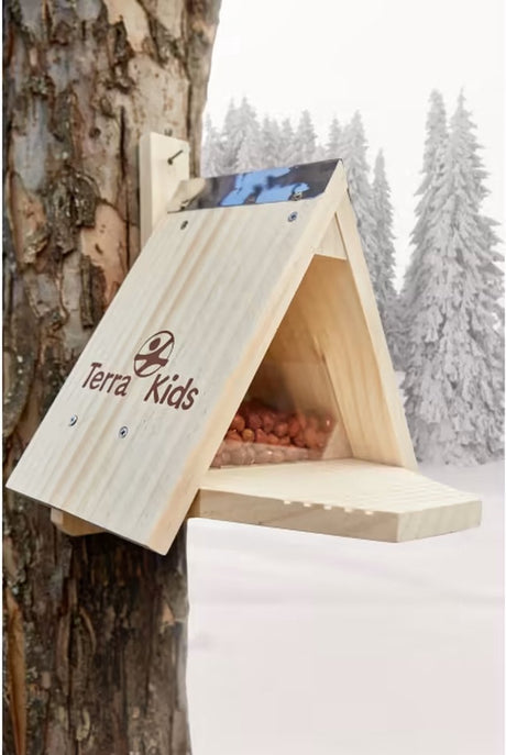 Haba Bausatz Eichhörnchen-Futterhaus Terra Kids – kreatives Spielzeug.