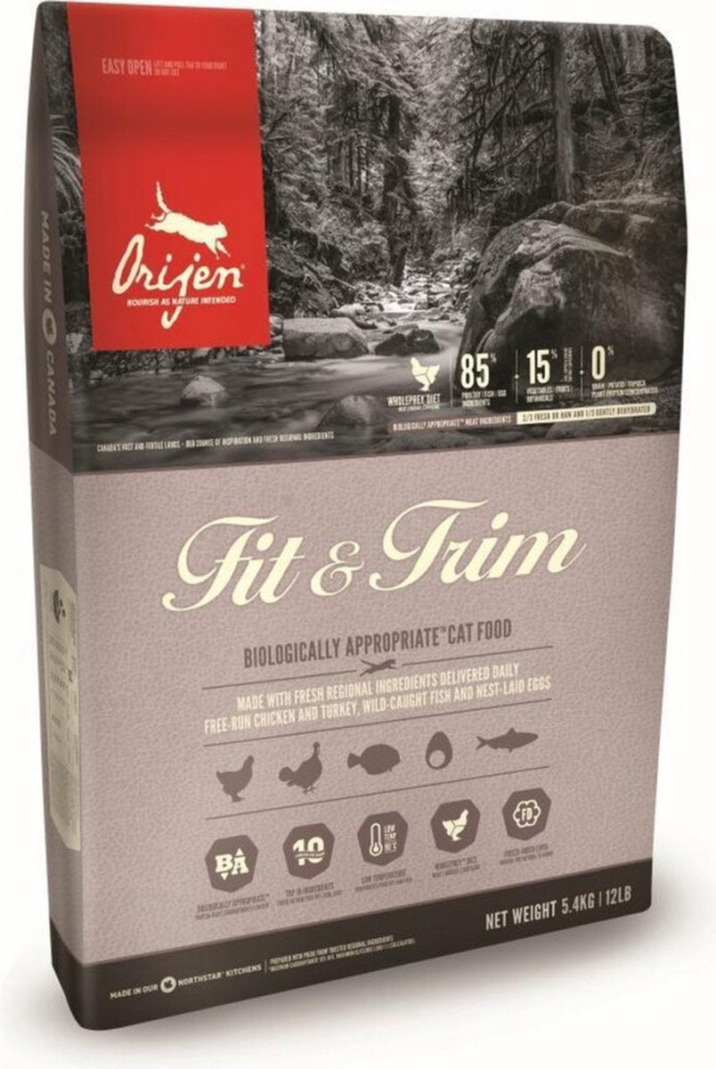 Orijen ganze Beute Tundra-Katze – Ziege Eber – Katzenfutter – 340 g