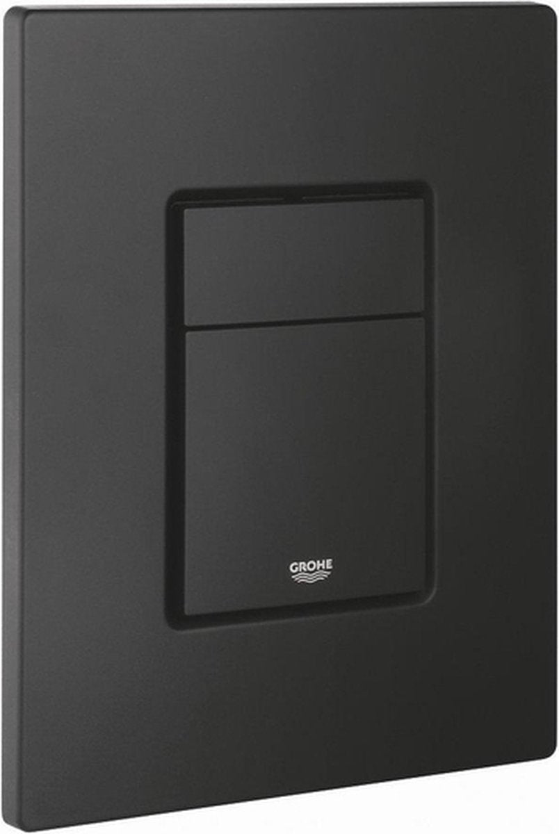 Grohe Quickfix Even-Bedienfeld – Ecojoy – Mattschwarz – Anti-Fingerabdruck – 38966kf0
