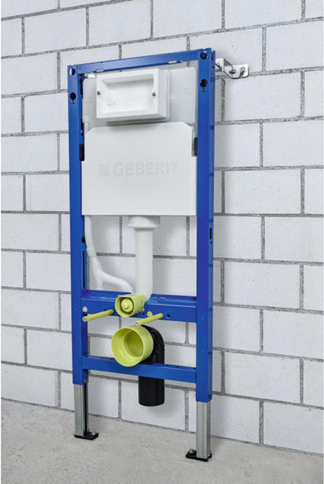Geberit duofixbasic up100 Delta Unterputz-Spülkasten für Wand-WC – 112 cm – 12 cm – Wandanker