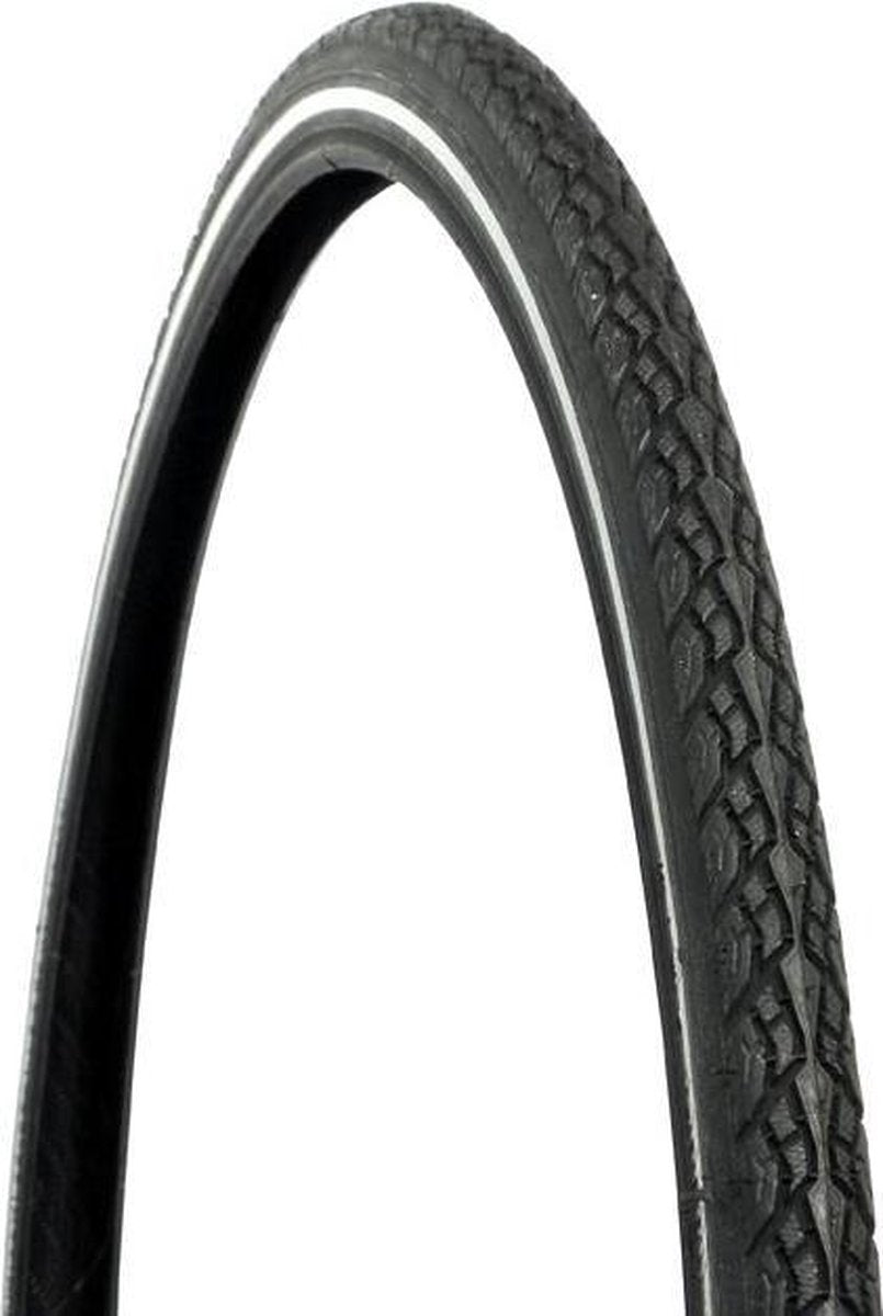 Dresco 2.0 Dresco-Reifen Metro Elite – Reifengröße 28 x 1 5 8 x 1 3 8 – ETRTO-Größe 37–622 – sichere Reflexion – optimaler Grip bei allen Wetterbedingungen – geringer Rollwiderstand – hohe Pannensicherheit – optimaler Grip