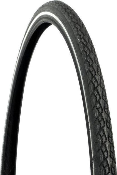 Dresco 2.0 Dresco-Reifen Metro Elite – Reifengröße 28 x 1 5 8 x 1 3 8 – ETRTO-Größe 37–622 – sichere Reflexion – optimaler Grip bei allen Wetterbedingungen – geringer Rollwiderstand – hohe Pannensicherheit – optimaler Grip