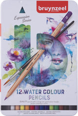 Bruynzeel Expression Aquarellstifte, 12 Stk.