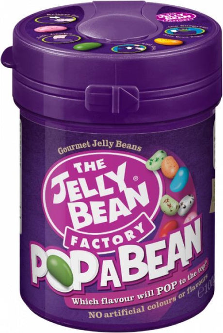 Die Jelly Bean Factory 36 Mischung| Pop-a-Bean-Verpackung 100g