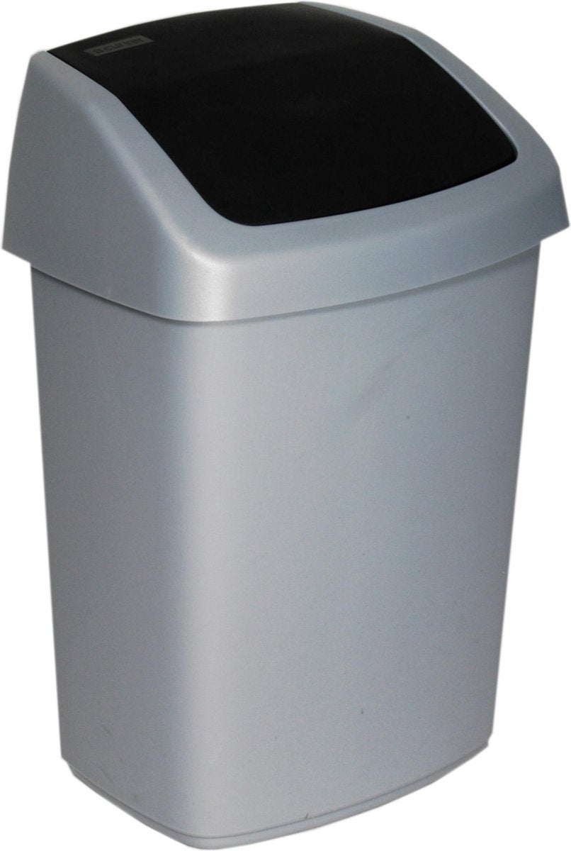 Curver Swing-Abfallbehälter – 25 l – grau