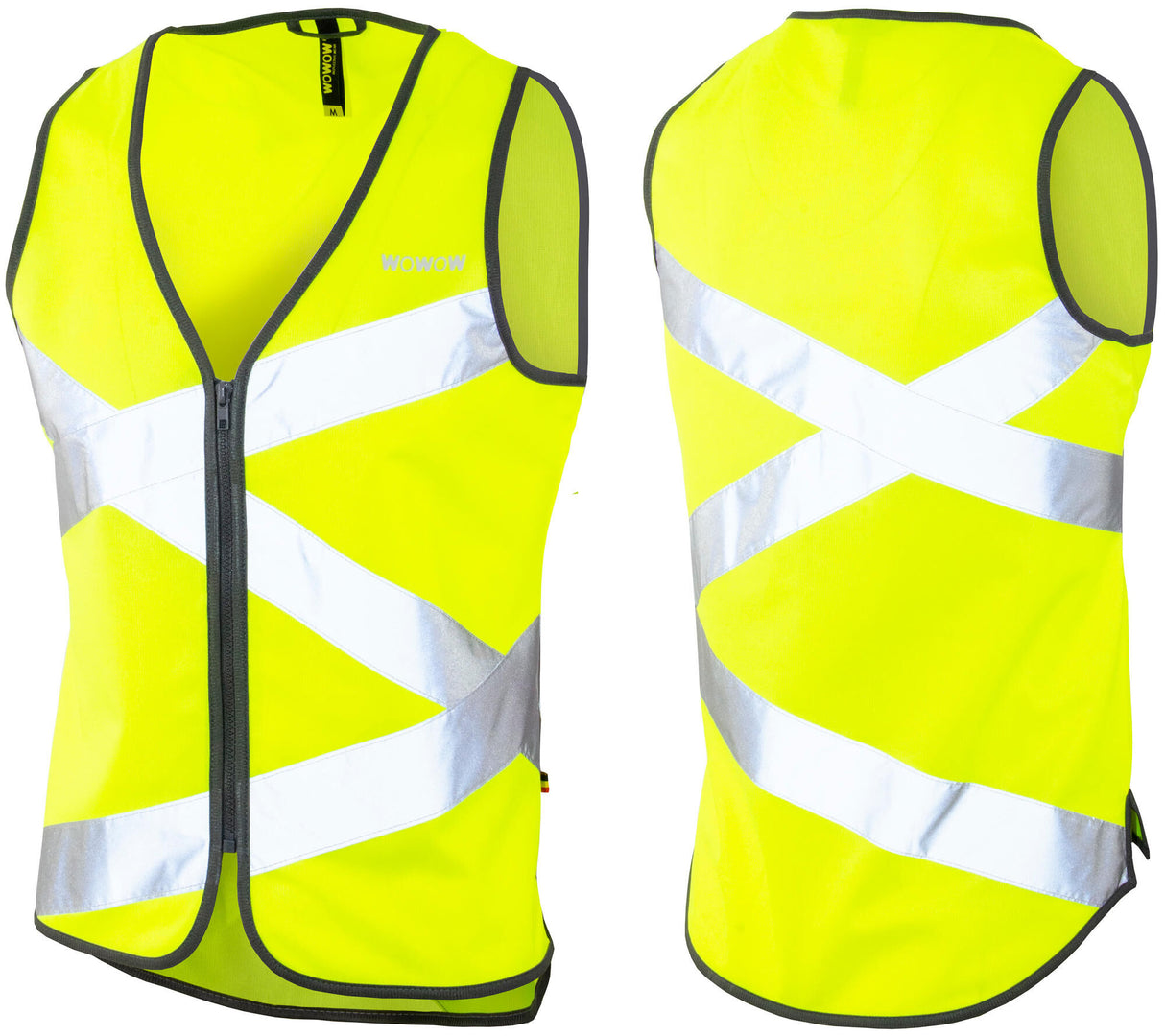 Wowow Reflectevest Crossroad Jacke Größe M Gelb