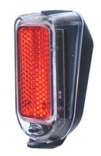 QT cycle tech rear light LED battery fender. Blister 0100870