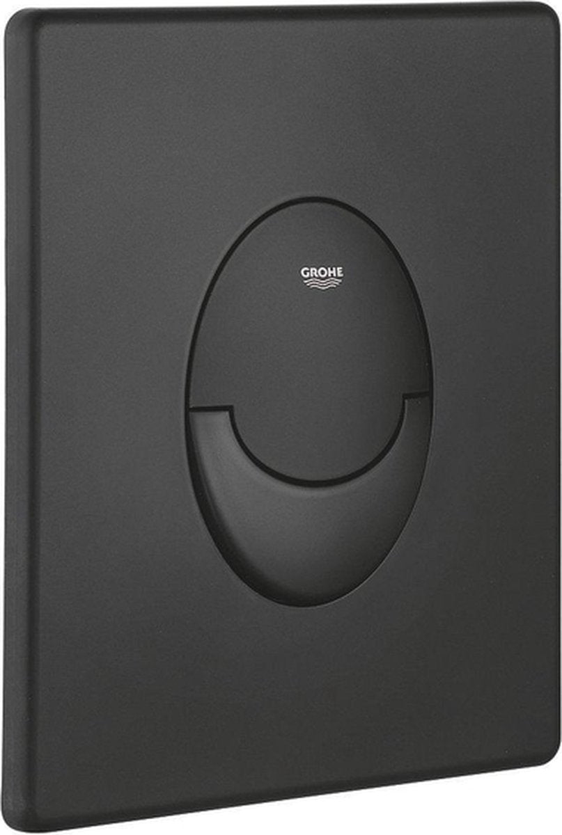 Grohe Skate-Luftkontrollplatte Dualflush 15,6 x 19,7 cm vertikal Phantom schwarz