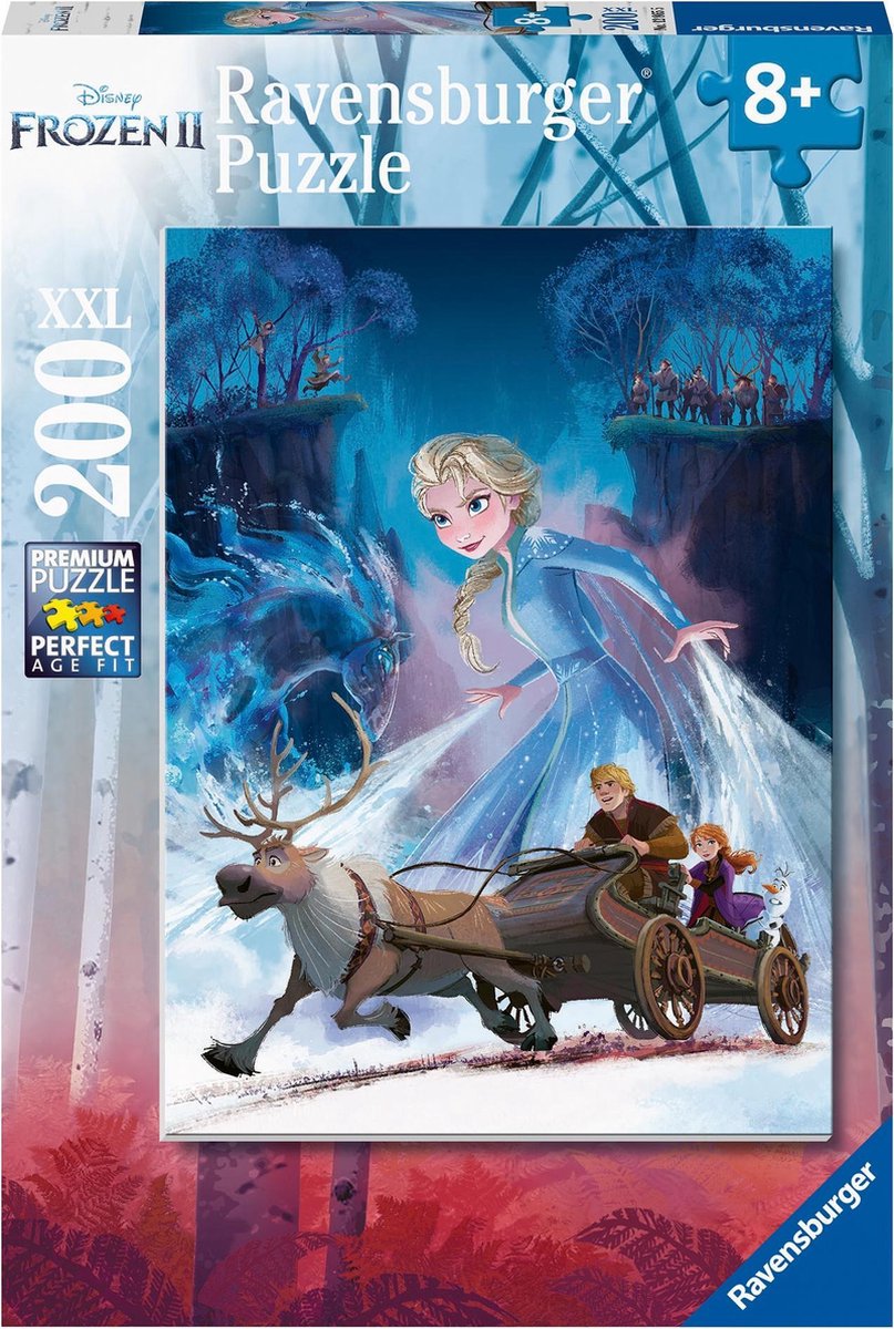 Ravensburger Jigsaw Puzzle xxl Disney Frozen 2 The Mysterious Forest, 200st.