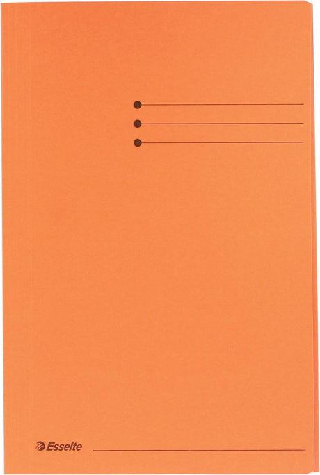Esselte Manila 3-Klappen-Ordner – Folio – 50 Stück – Orange