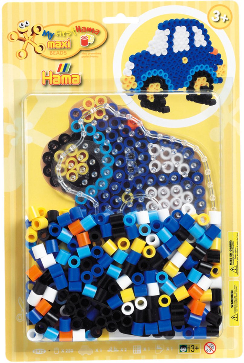 Hama String Perle Set Maxi Car, 250st.